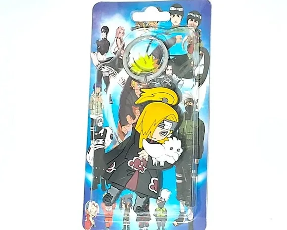 Chaveiro do Deidara Otaku Anime Frente e Verso 1 Peça
