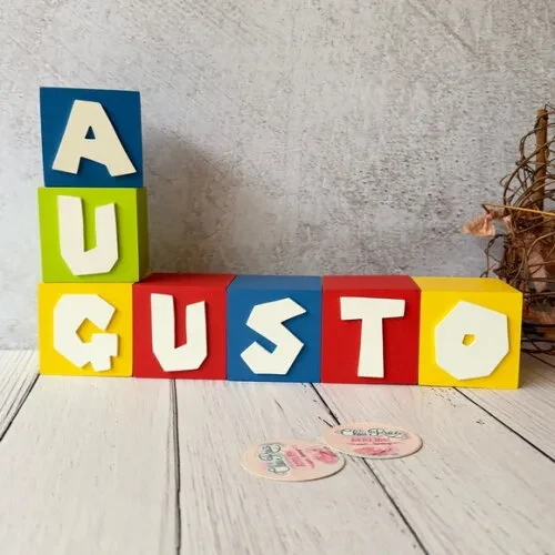 Super Mário Bros Cubos 6x6cm Decoração de Festa Infantil