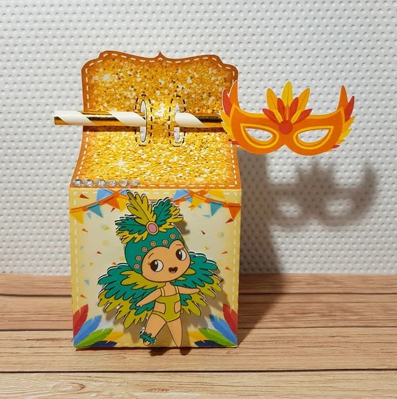 Kit 60 Lembrancinhas Carnaval