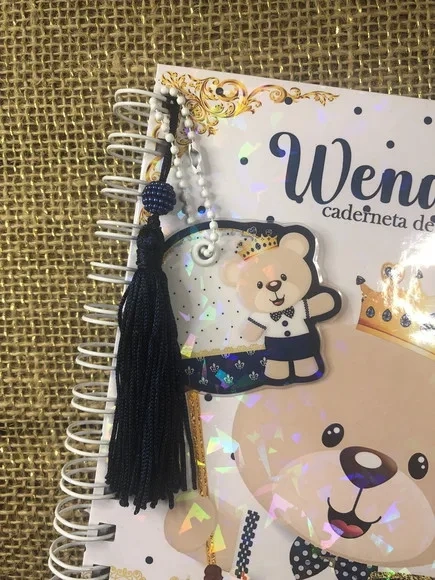 Caderneta de Saúde / Vacinação Personalizada - Ursinho