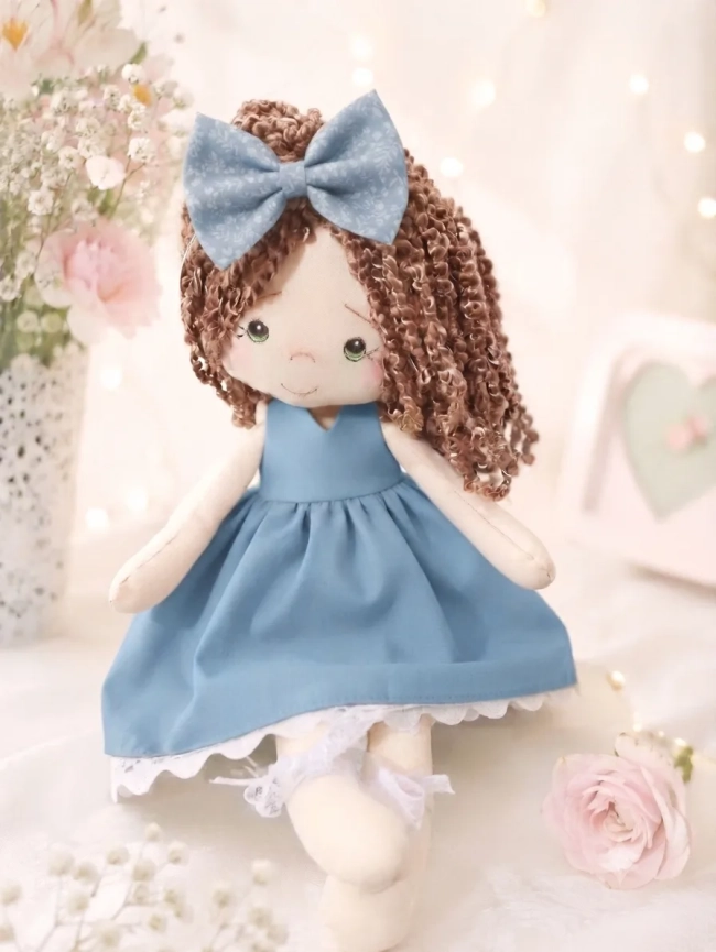 Projeto Boneca de Pano - Projeto Amor que Cura: Boneca Liz