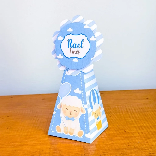 PEGUE E MONTE - Kit Festa CORDEIRINHO - Decoração de Festa | Lembrancinhas | Aniversário | Personalizados