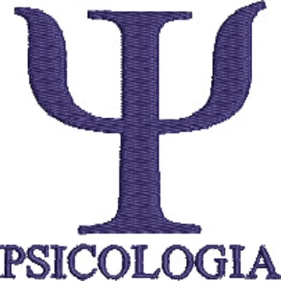 Matriz de Bordado Símbolo Psicologia