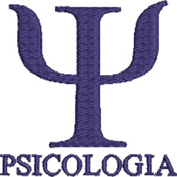 Matriz de Bordado Símbolo Psicologia