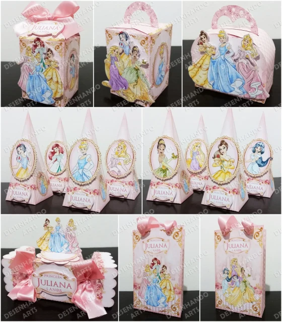 ARQUIVO DE CORTE PRINCESAS AQUARELA
