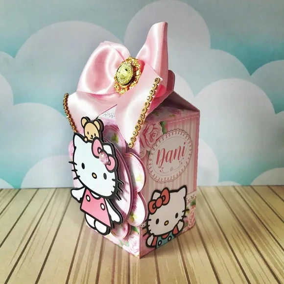 Kit 60 Lembrancinhas Hello Kitty