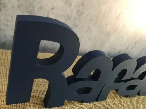 Letras Decorativas - nome em MDF e CAVALINHO