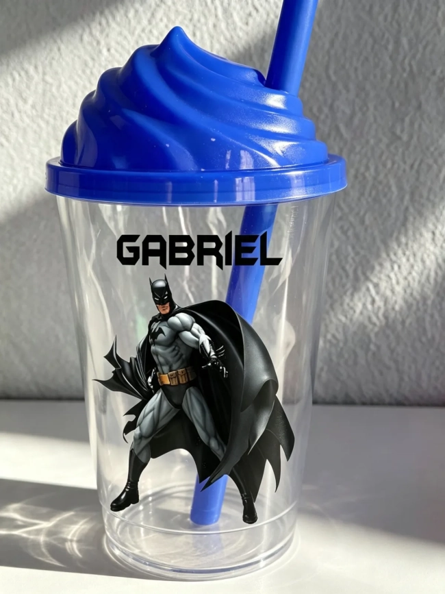 Copo Tampa Chantilly Personalizado do Batman
