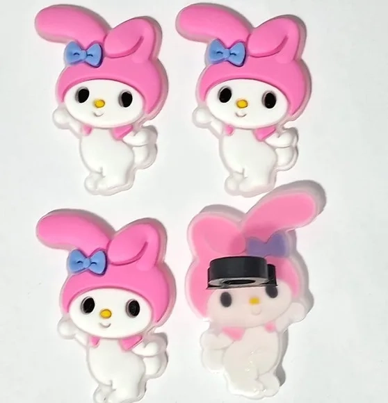 Ponteira P/lápis Hello Kitty e Melody Pacotes com 6 Unidades