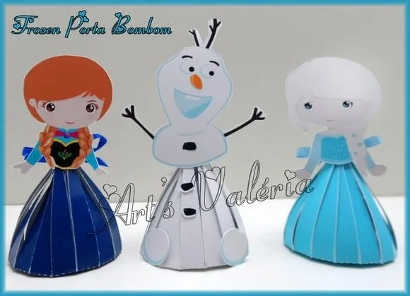 Princesas Cut 2D - Porta Bombom