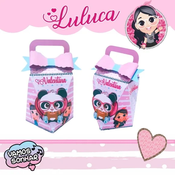 Kit 30 Lembrancinhas Luluca