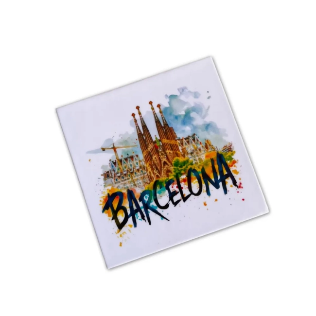 Imã Decorativo Lembrança - Barcelona