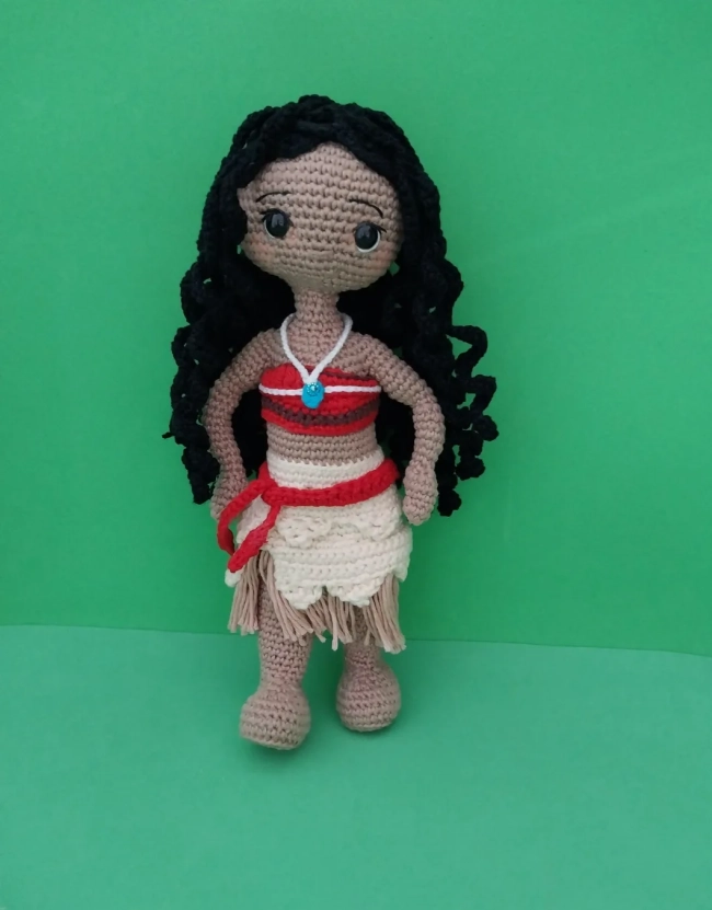 Moana amigurumi