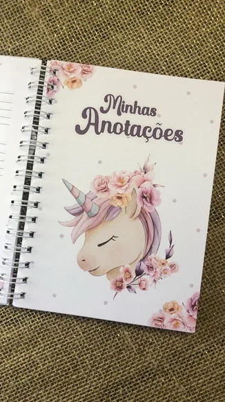 Caderneta de Saúde / Vacinação Personalizada - Unicornio