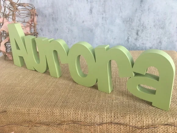 Letras de MDF -Nomes Linha CH