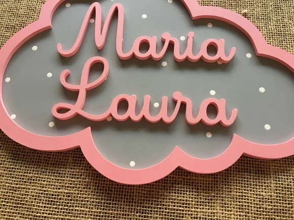 Enfeite de Porta de Maternidade - Decoração Bebê