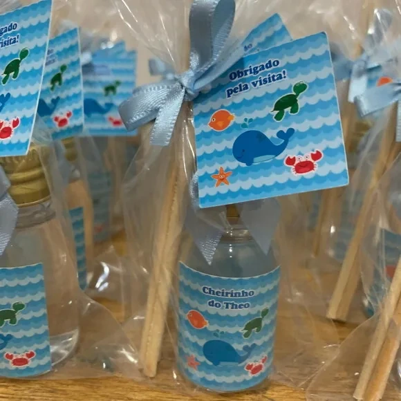 Lembrancinha Maternidade Aromatizador Fundo do Mar