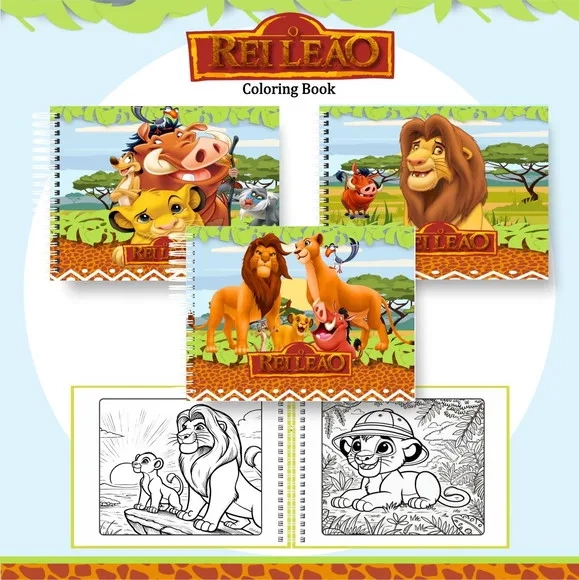 Livro de Colorir A5 50 Folhas