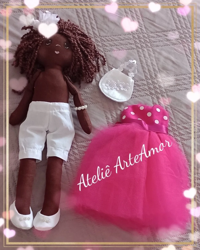 Projeto Boneca de pano Kyara