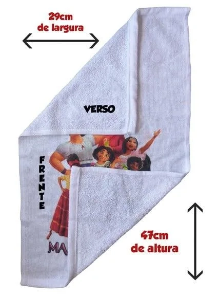 Toalhinha Personalizada Heróis Baby