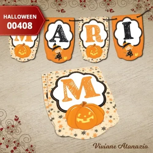 Bandeirola Halloween - 00408