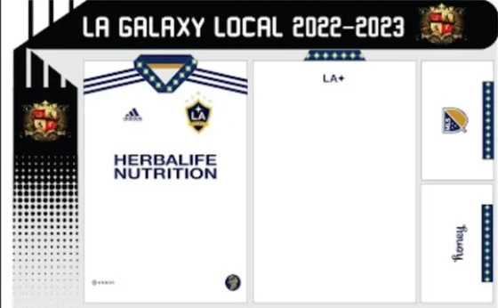 Vetor Camisa Do Galaxy 2022/2023