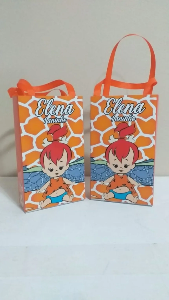 Sacolinhas Personalizadas Pedrita para Lembrancinhas