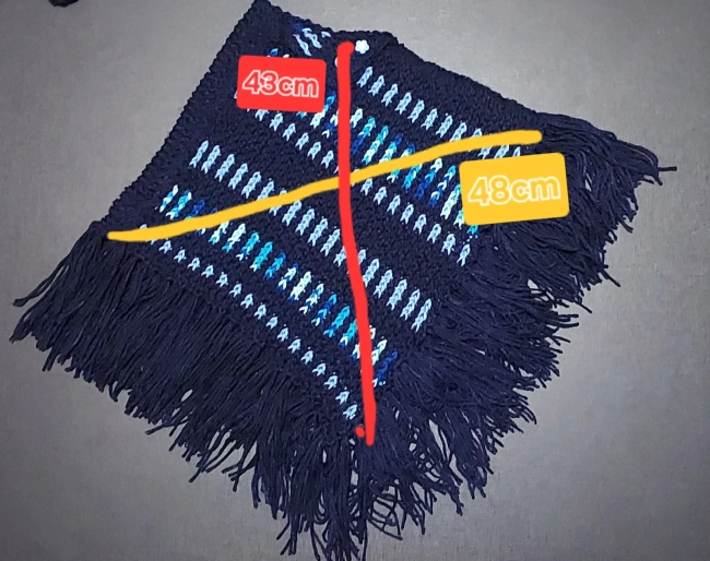 Poncho infantil 2 anos