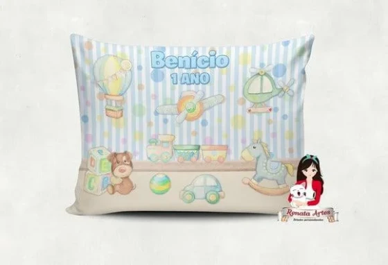 Almofada Brinquedos Vintage