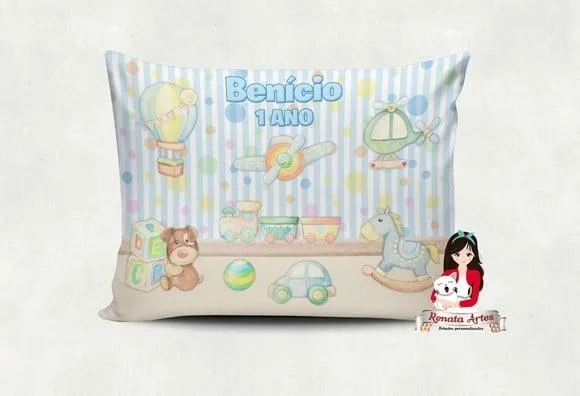 Almofada Brinquedos Vintage
