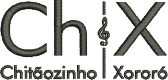 Matriz de Bordado Chitãozinho e Xororó