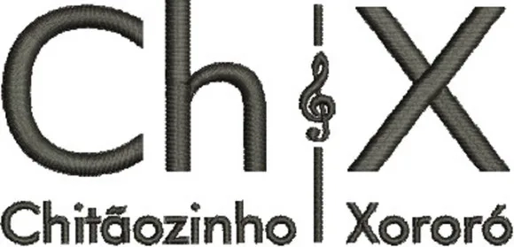 Matriz de Bordado Chitãozinho e Xororó