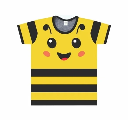 Camiseta Infantil Abelha