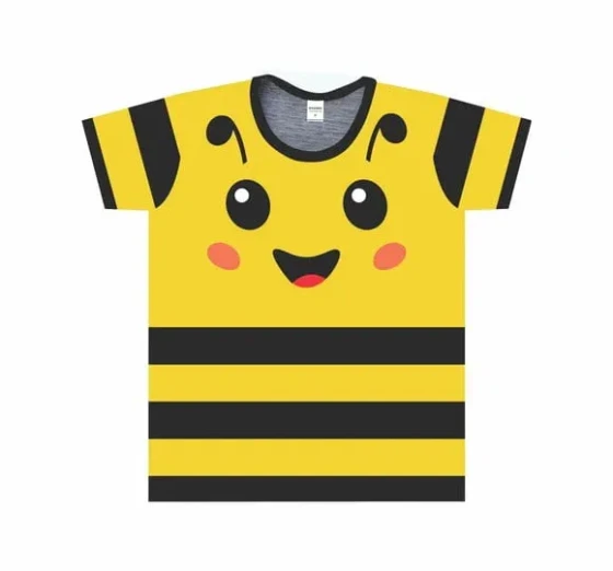 Camiseta Infantil Abelha