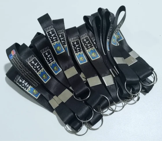 Chaveiro Personalizado em Tecido!