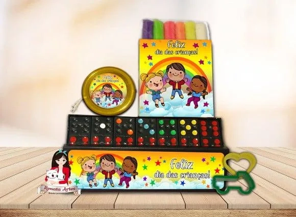 Kit Brincadeira Personalizado Dia das Crianças 2024