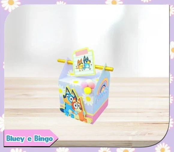 Kit 30 Lembrancinhas Bluey