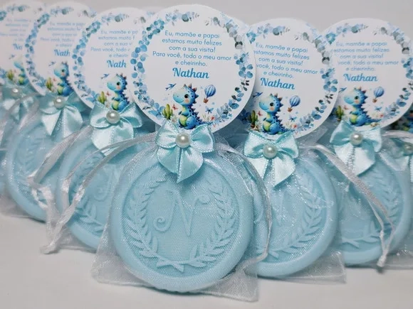 Lembrancinha Maternidade, Sabonete Letra Personalizada
