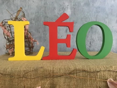 Letras de MDF -Nomes CIRCO