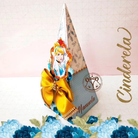 Kit 60 Lembrancinhas Cinderela