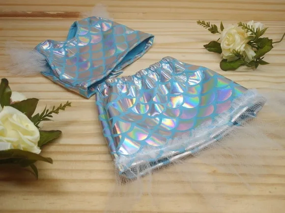 Roupa Sereia para Boneca