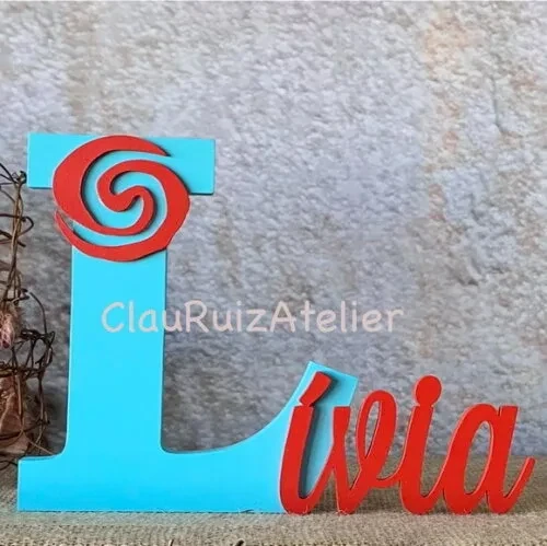 Moana - Nomes Personalizados
