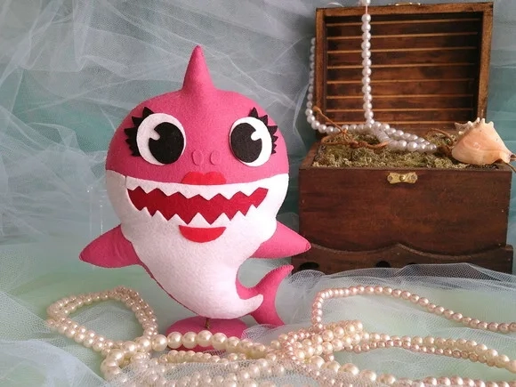 Baby Shark em Feltro