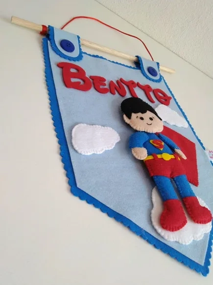 Flâmula Super Herói.