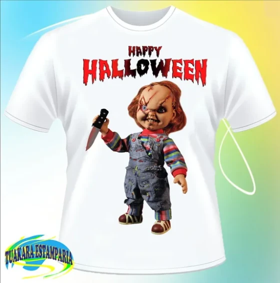 Camiseta Halloween Chucky 01
