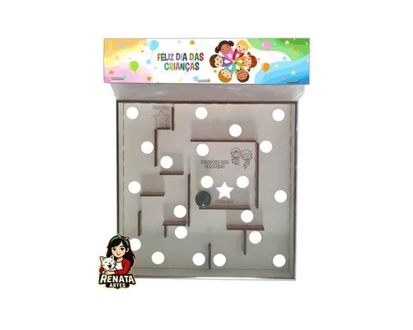 Labirinto Personalizado Lembrancinha Dia das Crianças