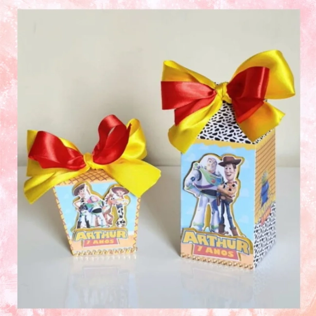 Kit 50 lembrancinhas personalizadas de festa Toy Story